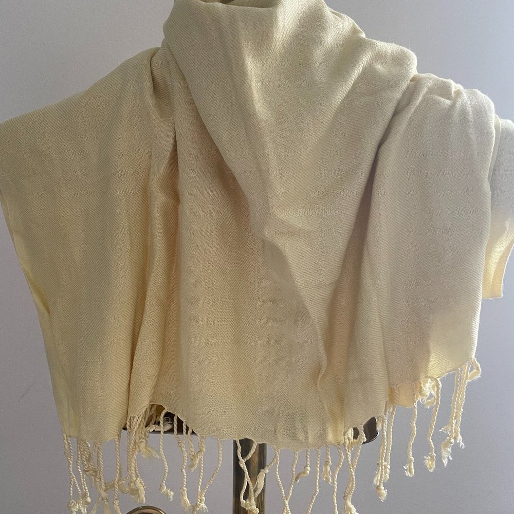 Scarf Yellow Womens